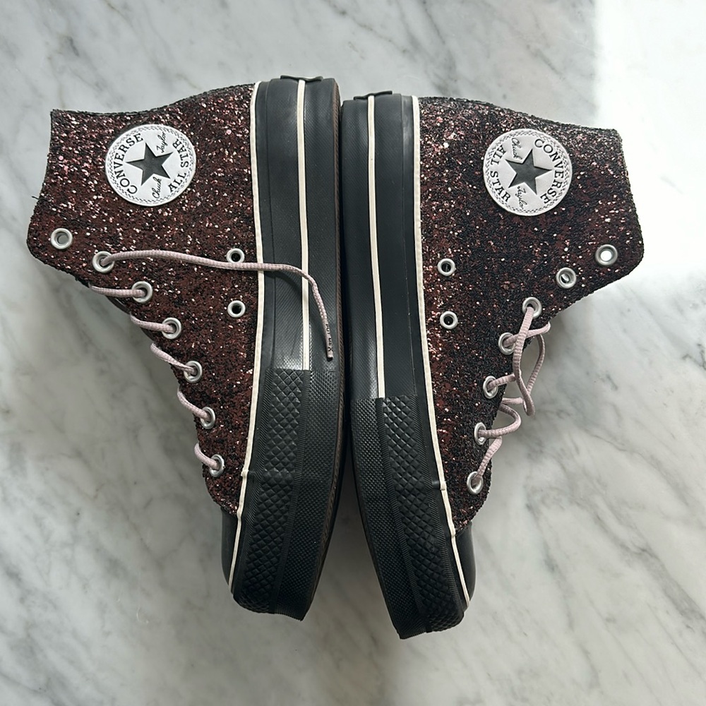 Glitter Chuck Taylor Converse High top Sneakers
